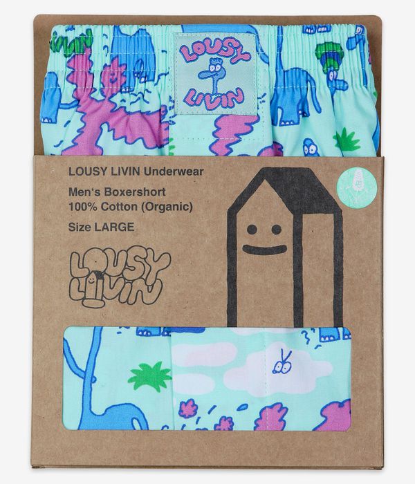 Lousy Livin Dino Boxershorts (yucca)