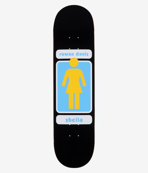 Girl Davis 93 Til 8" Skateboard Deck (black)