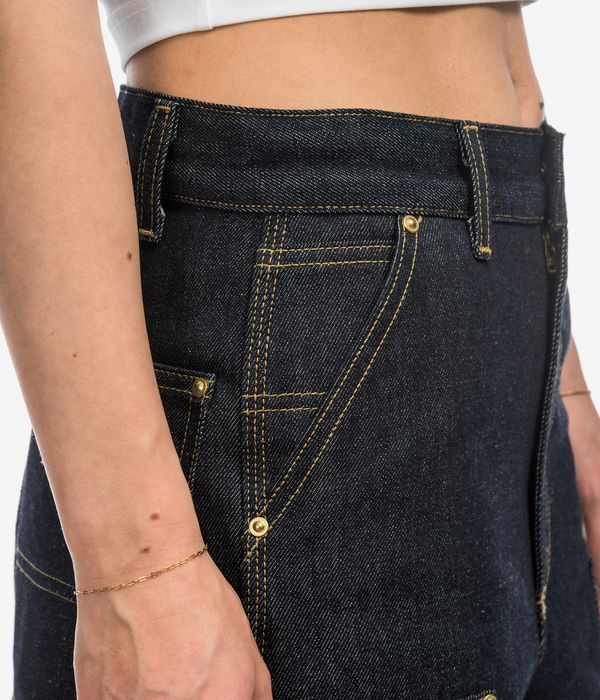 Carhartt WIP W' Brandon Double Knee Pant Smith Jeans women (blue rigid)