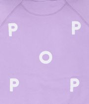 Pop Trading Company Logo Felpa Hoodie (viola)