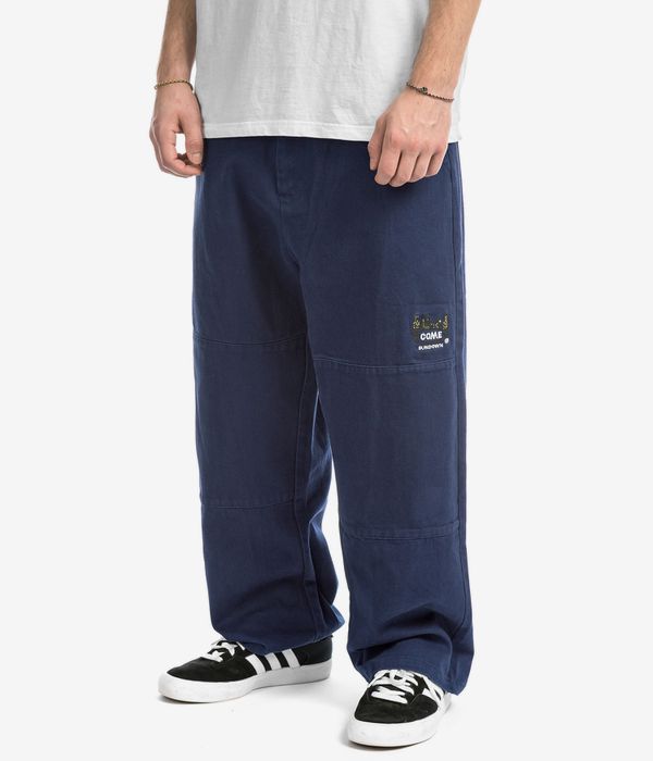 Come Sundown Toil Pants (washed blue)
