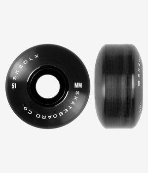 skatedeluxe Fidelity Series Roues (black) 51mm 100A 4 Pack