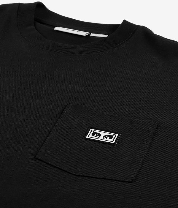 Obey Established Works Eye Pocket T-Shirty (black)