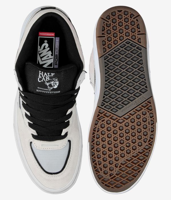 Vans Skate Half Cab Wafflecup Schoen (white black)