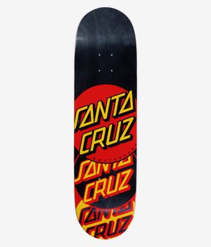 Santa Cruz Descend Dot 8.5" Tabla de skate (black red)