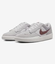 Nike SB Force 58 Chaussure (platinum tint dark team red)