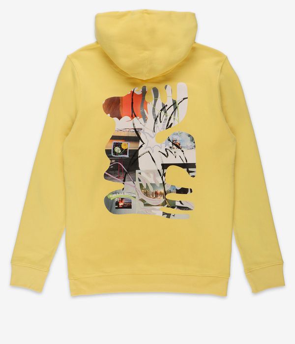 Poetic Collective Shaped Collage sweat à capuche (yellow)
