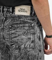 Blue Flowers Reworked Jeans (acid wash)