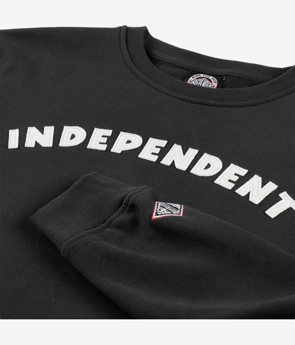 Independent Brigade Felt Sweatshirt (black)