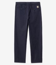 Carhartt WIP Calder Pant Dothan Poplin Pantalons (dark navy garment dyed)
