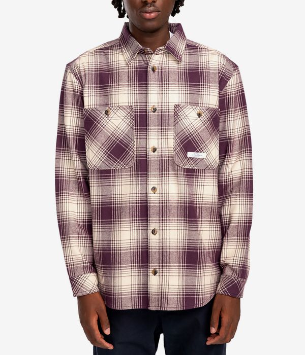 Element Hawthorne Shirt (plum perfect plaid)