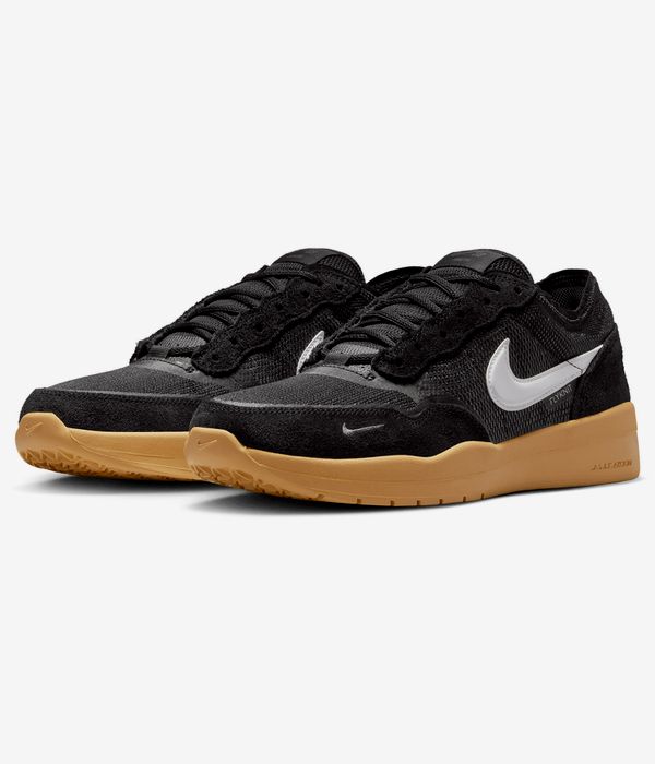 Nike SB PS8 Schuh (black white anthracite gum yello)
