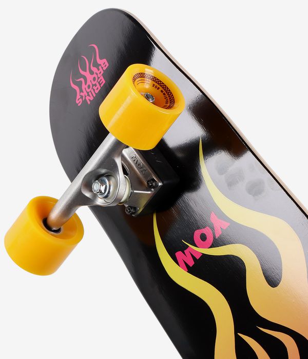 YOW x Erin Brooks Power Blaze 31.5" (80cm) Surfskate Cruiser (black)