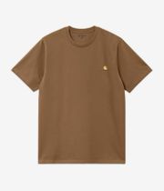 Carhartt WIP American Script Organic T-Shirt (hamilton brown)