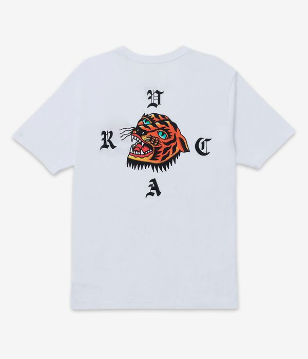RVCA Kaleb Tiger T-Shirt (white)
