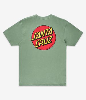Santa Cruz Classic Dot Chest T-Shirty (vintage ivy)