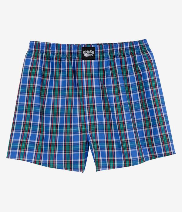 Lousy Livin Organic Check Boxershorts (filigree blue)
