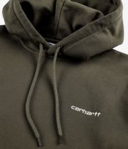 Carhartt WIP Script Embroidery Sudadera (cypress white)