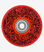 Santa Cruz x Stranger Things Slimeballs Hellfire Club Light Ups OG Roues (slime red) 66 mm 78A 4 Pac