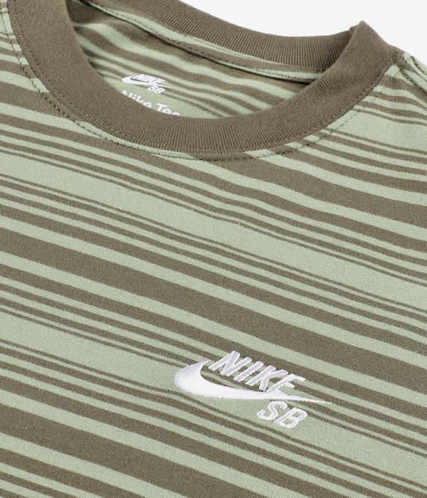 Nike SB Stripes T-Shirt (oil green)