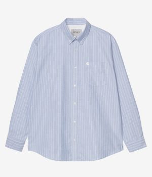 Carhartt WIP Cassel Oxford Shirt (stripe bleach white)