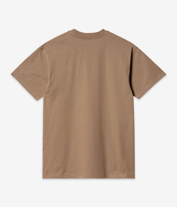 Carhartt WIP American Script Organic T-Shirt (buffalo)