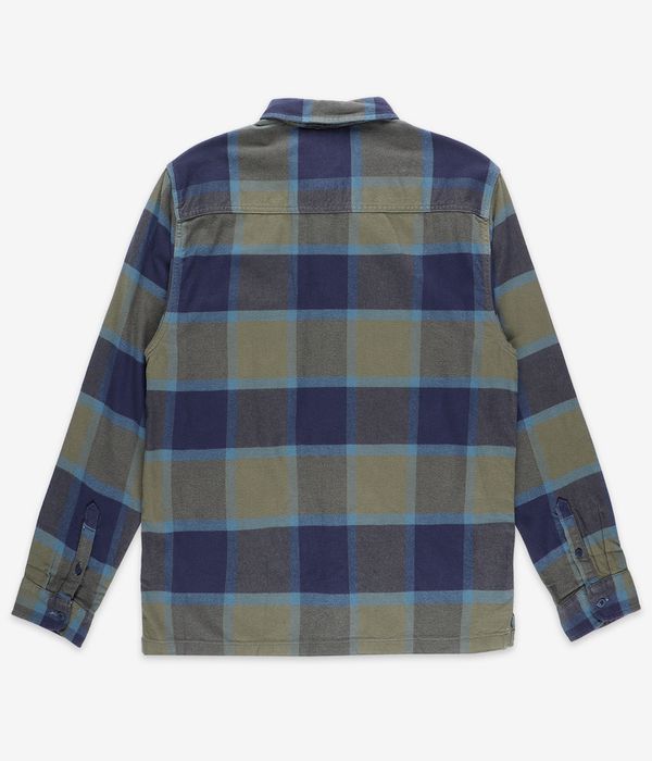 Vans Larkspur Plaid Shirt (grape leaf parisian night)