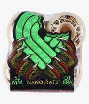 Powell-Peralta Dragons Nano Rat V4 Rollen (off white) 52 mm 88A 4er Pack