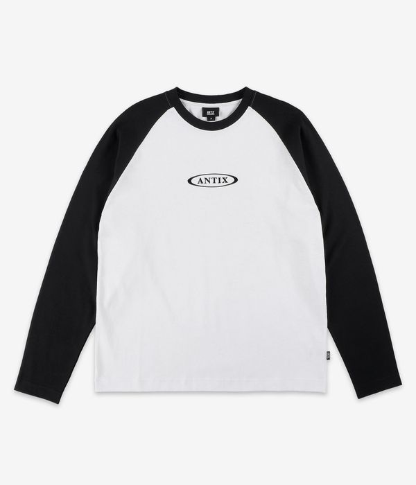 Antix Simplex Raglan Organic Longsleeve (black white)