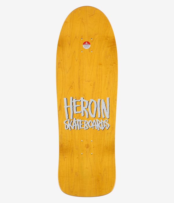 Heroin Skateboards Curb Crusher XL Barf 10.25" Tabla de skate (multi)