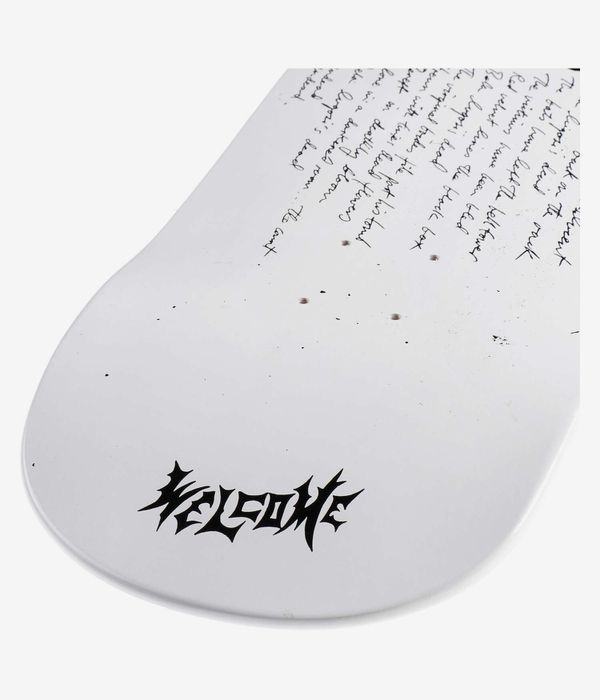 Welcome x Bauhaus Bela 9.6" Tavola da skateboard (white)