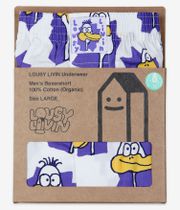Lousy Livin Ducks Boxershorts (white)