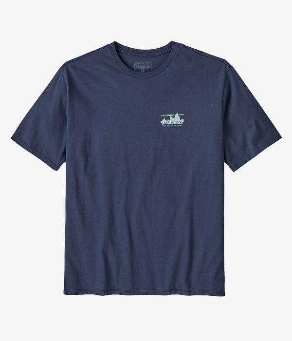 Patagonia 73 Skyline Organic T-Shirt (new navy)
