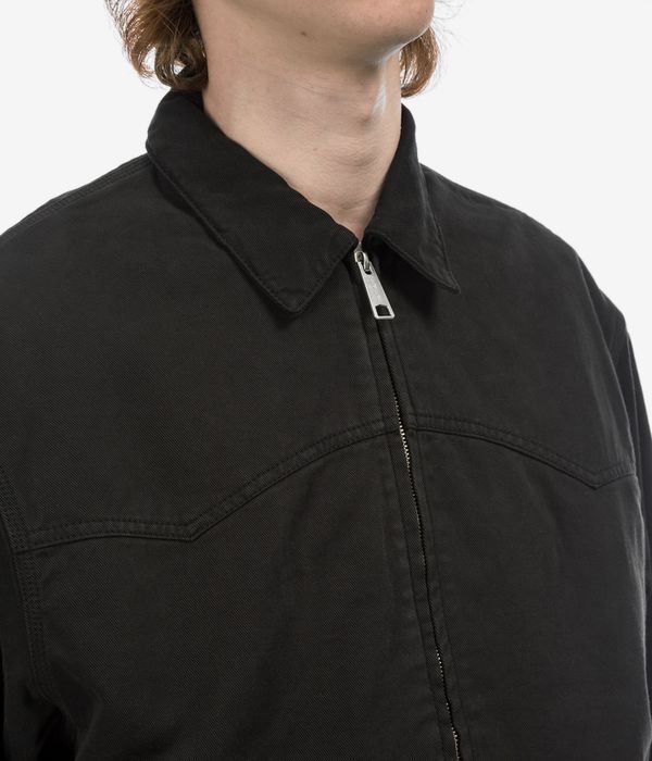 Carhartt WIP OG Santa Fe Dewey Jacket (black garment dyed)