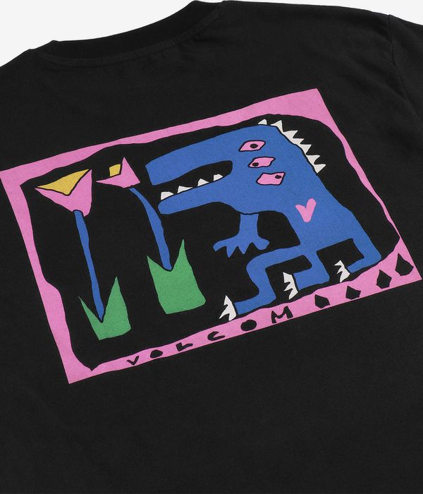 Volcom Arthur Dino LSE T-Shirt (black)