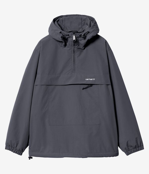 Carhartt WIP Windbreaker Pullover Supplex Jacket (graphite white)