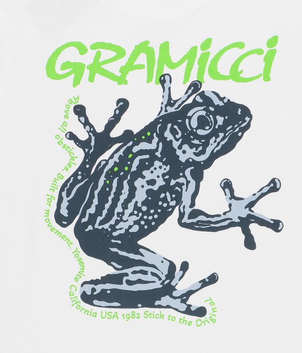 Gramicci Sticky Frog Camiseta (white)