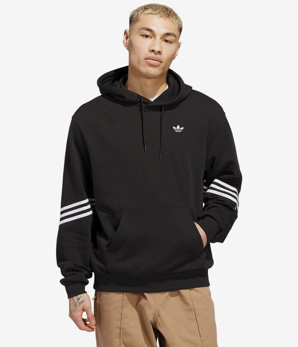 adidas Classic sweat à capuche (black white)