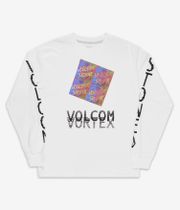 Volcom Fergadelic Maglia a maniche lunghe (white)