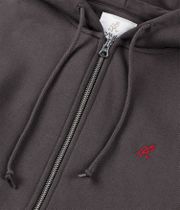 Gramicci One Point Felpa Hoodie con zip (deep brown)