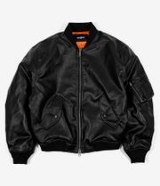 Wasted Paris Kingdom Faux Leather Jacket (black)