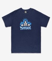 Thrasher x Neckface Who Cares T-shirt (navy)
