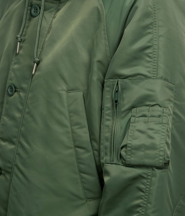 Shop Carhartt WIP HD Olten Parka Jacket duck green online skatedeluxe