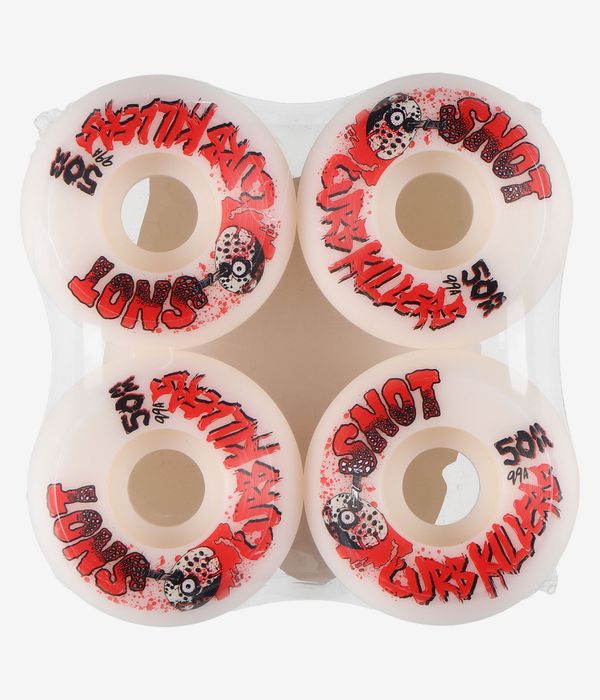 Snot Curb Killers Conical Roues (natural) 50 mm 99A 4 Pack