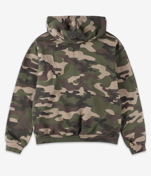 Cash Only Protocol Zip-Hoodie (washed camo)