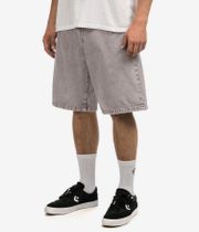Carhartt WIP Landon Cotton Smithfield Shorts (shale chalk wash)