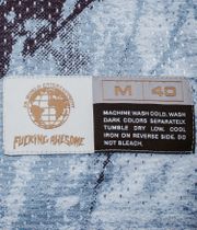 Fucking Awesome Cerberus Moto Jersey Top z Długim Rękawem (black white)