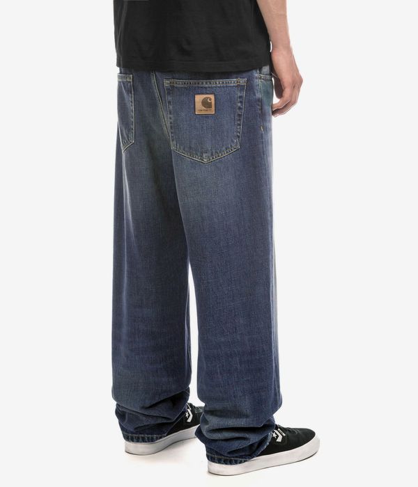 Carhartt WIP Aaron Pant Cotton Camano Vaqueros (blue dark used wash)