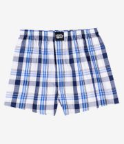 Lousy Livin Organic Check Boxershorts (sober blue)