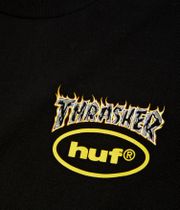 HUF x Thrasher Meltdown T-Shirt (black)